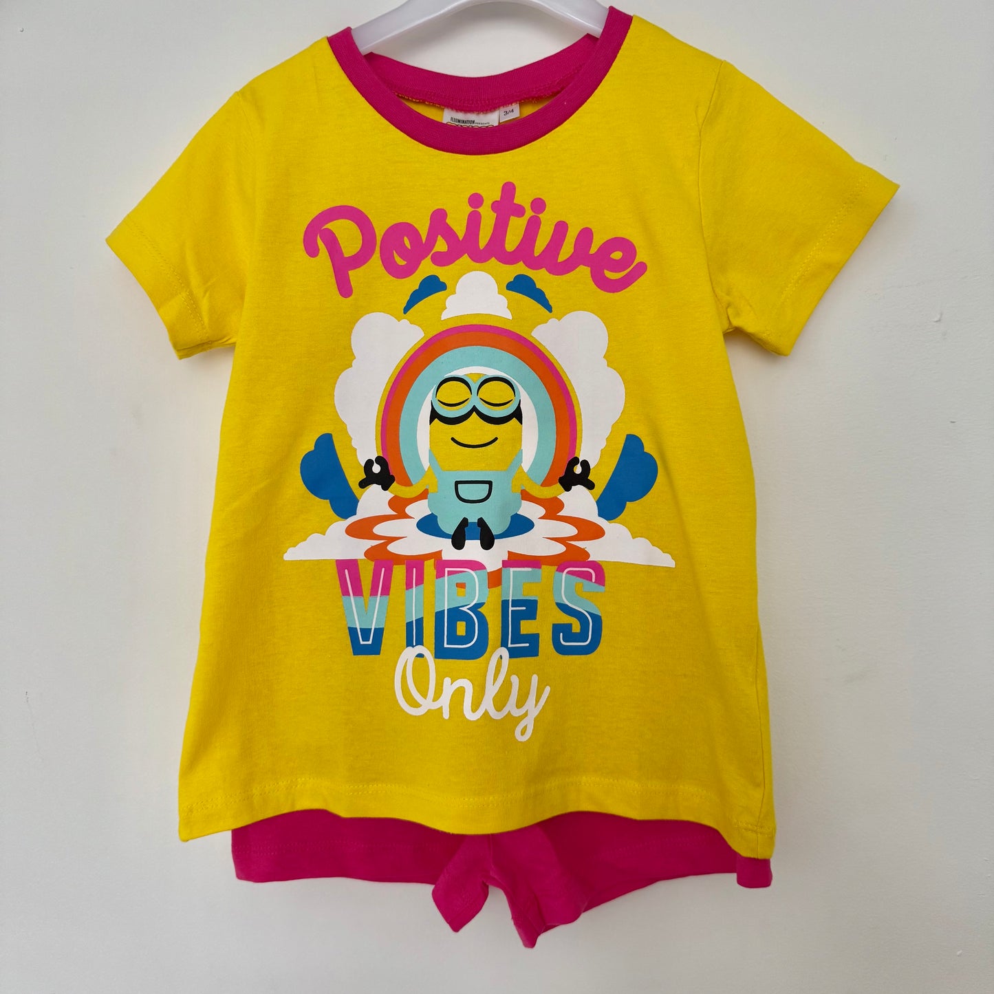 Minions Short Girls Pyjama Set