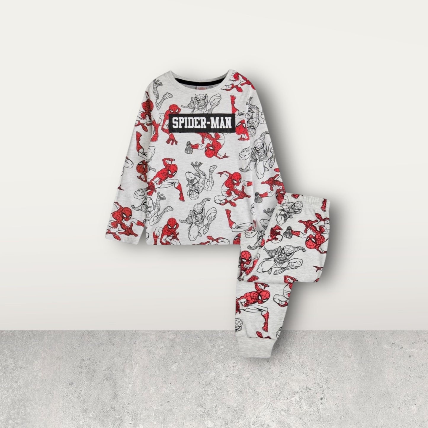 Spider-Man Grey Pyjama Set