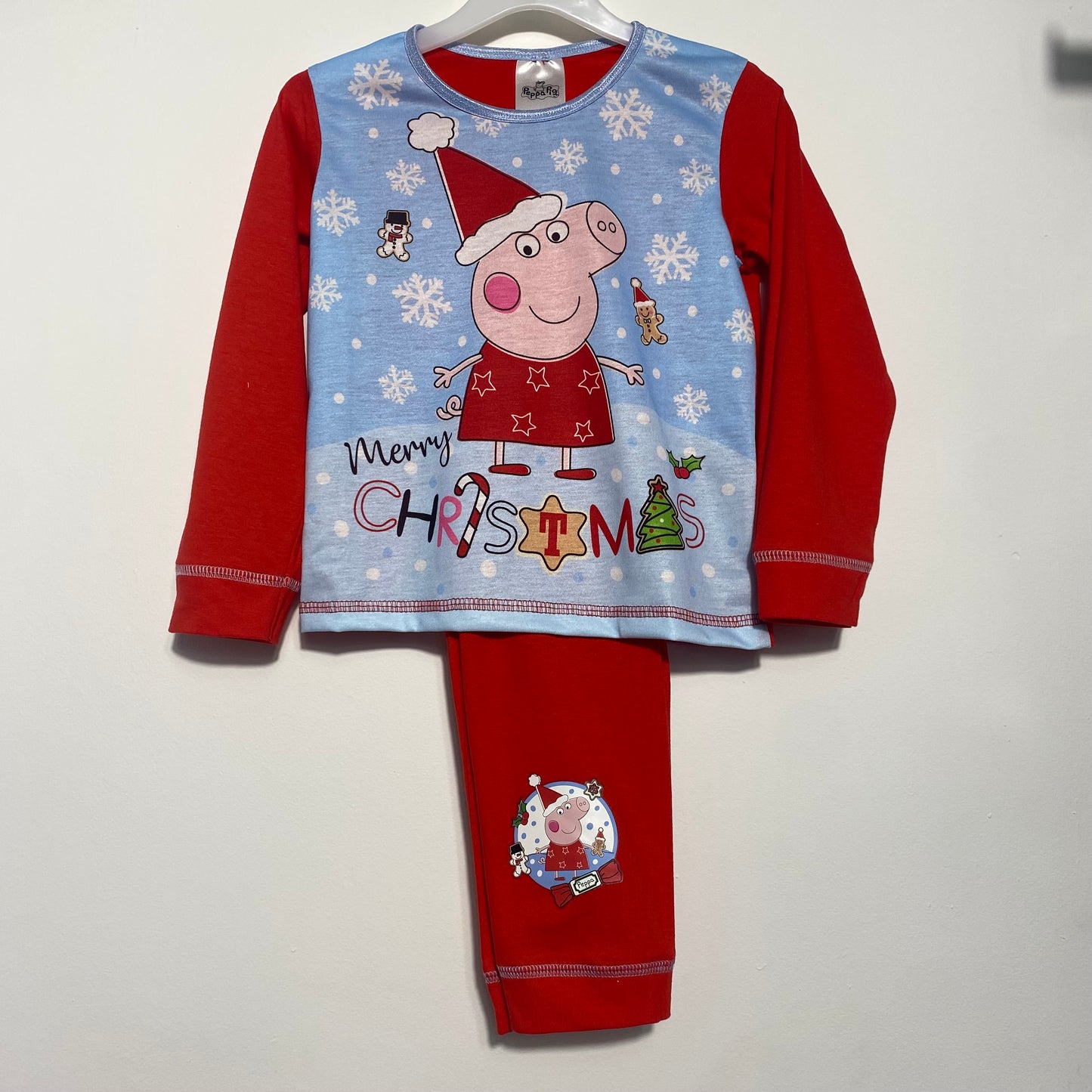 Christmas Peppa Girls Pyjama Set